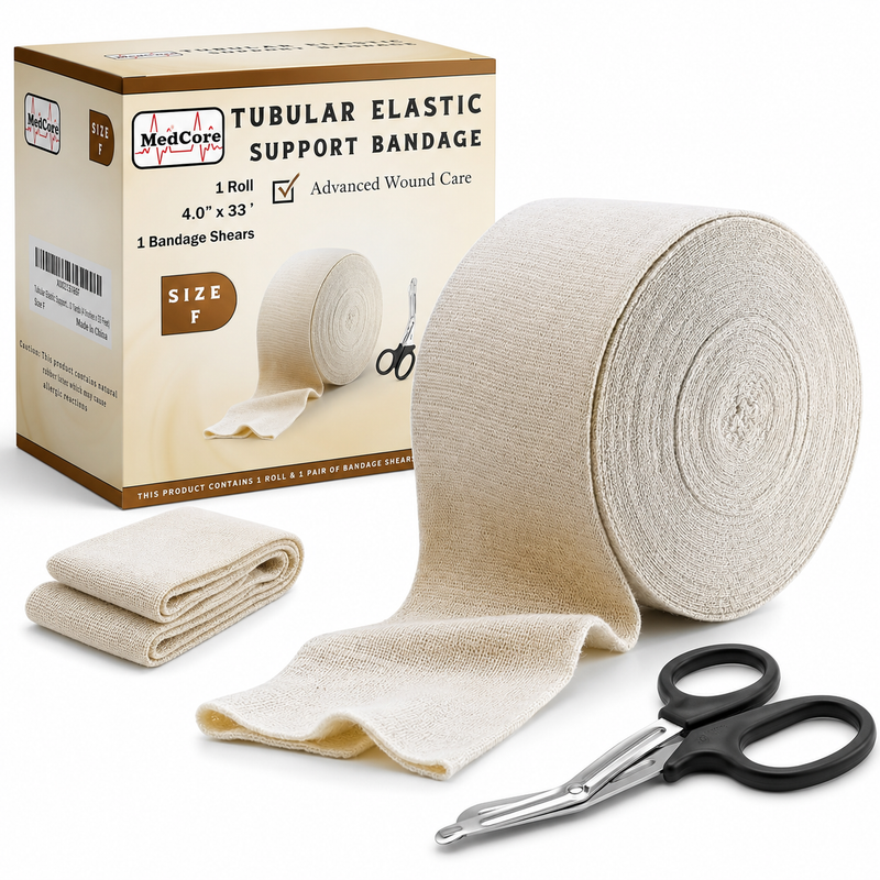 Medcore tubular elastic support bandage, size F