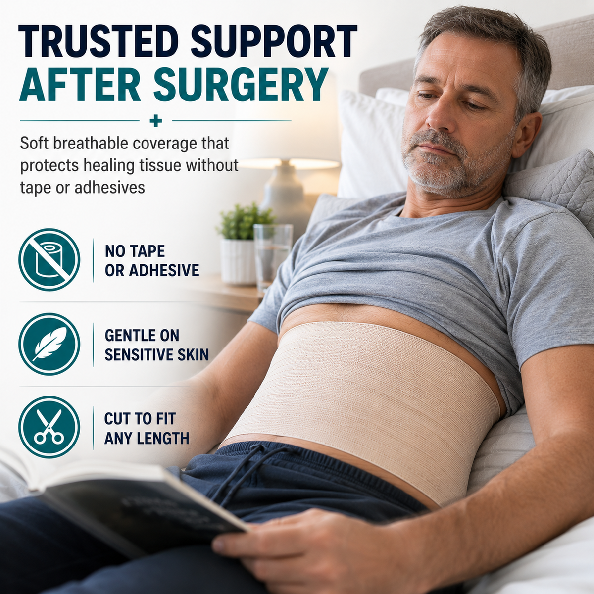 Medcore tubular elastic support bandage, size K